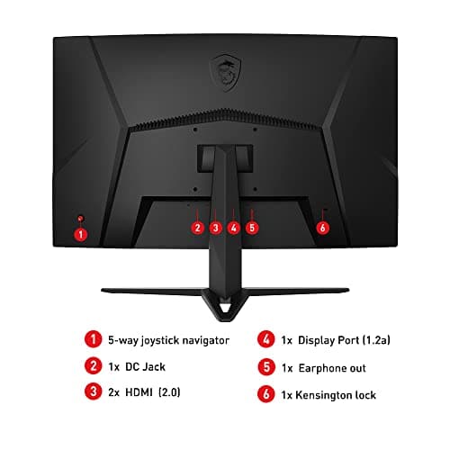 MSI Optix G32CQ4 31.5" 1440p 165Hz VA Curved Monitor image