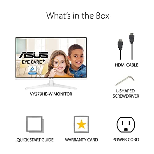 Asus VY279HE-W 27" 1080p 75Hz IPS Monitor image