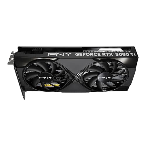 PNY GeForce RTX 5060 Ti Dual Fan OC 8GB GDDR7 Black image