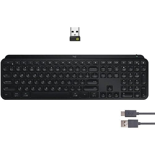 Logitech MX KEYS S Wireless/Wired/Bluetooth Standard Keyboard image