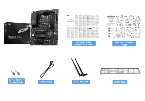 MSI B760-P PRO WIFI DDR5 ATX image