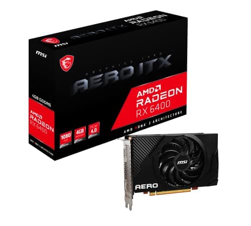 MSI AERO ITX Radeon RX 6400 4 GB main image