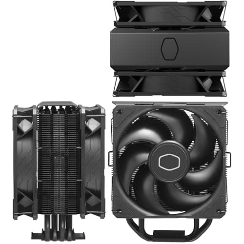 Cooler Master Hyper 212 Black X Duo Air 152mm Black image