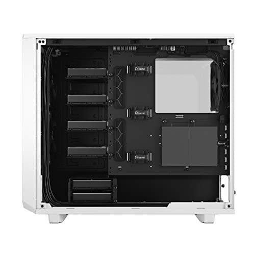 Fractal Design Meshify 2 Clear Tempered Glass ATX Mesh Mid-Tower Computer Case - White image