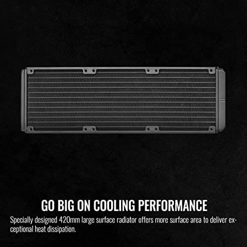 Thermaltake TOUGHLIQUID Ultra RGB 107 CFM Water 420mm Black image