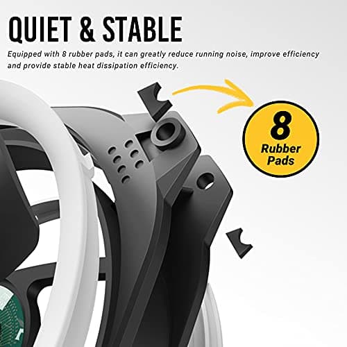 Antec SPARK 120mm Black RGB PWM 45.03 CFM 1-Pack image