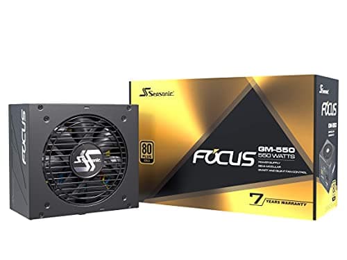 SeaSonic FOCUS Gold 550W Semi-Modular 80+ Gold Certified image