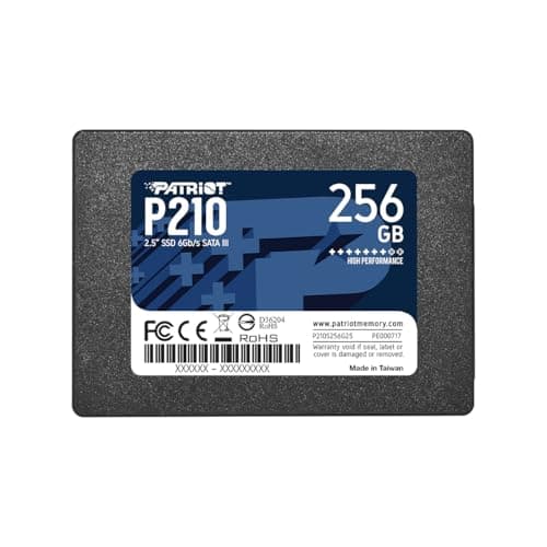 Patriot P210 256 GB 2.5" SSD SATA 6.0 Gb/s image
