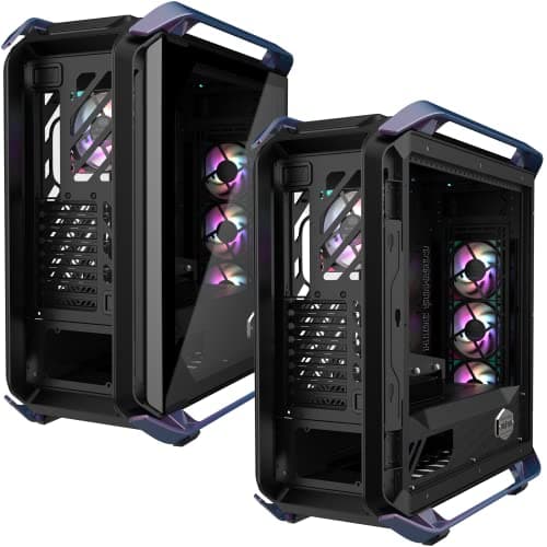 Cooler Master Cosmos Infinity 30th Anniversary ATX Full Tower Black / Silver Tempered Glass Side Panel image
