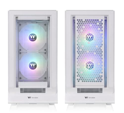 Thermaltake Ceres 350 MX ATX Mid Tower White with Tempered Glass Side Panel and USB 3.2 Gen 2 Type-C USB 3.2 Gen 1 Type-A image