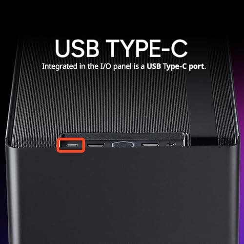 Cooler Master NR200P V3 Mini-ITX Desktop Black with Acrylic Side Panel and USB 3.2 Gen 2x2 Type-C, USB 3.2 Gen 1 Type-A image