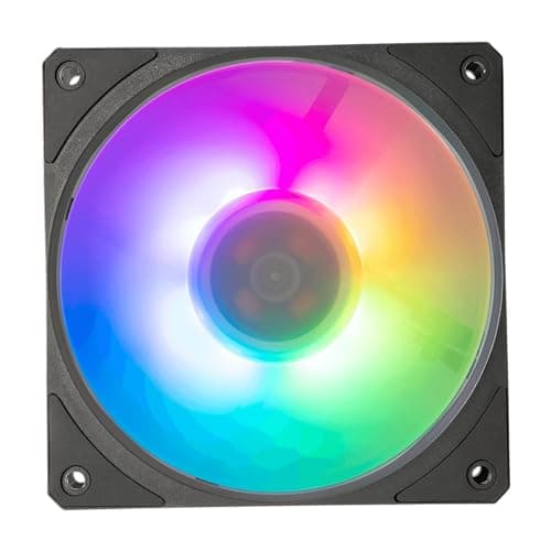 Cooler Master MOBIUS 120P 120mm Black Addressable RGB PWM 75.2 CFM image