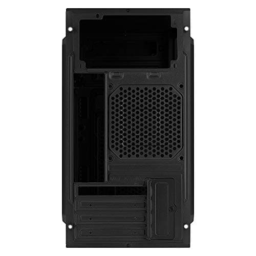 Aerocool CS-106 Micro ATX Mini Tower Black with USB 3.2 Gen 1 Type-A and USB 2.0 Type-A image