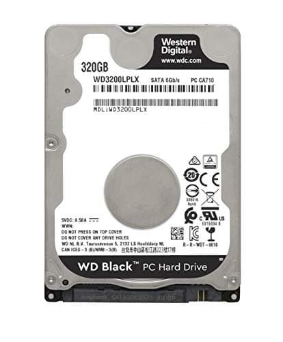 Western Digital Black 320GB 2.5" HDD SATA image