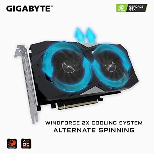 Gigabyte Black / Orange GeForce GTX 1050 Ti 4GB GDDR5 Black / Orange image