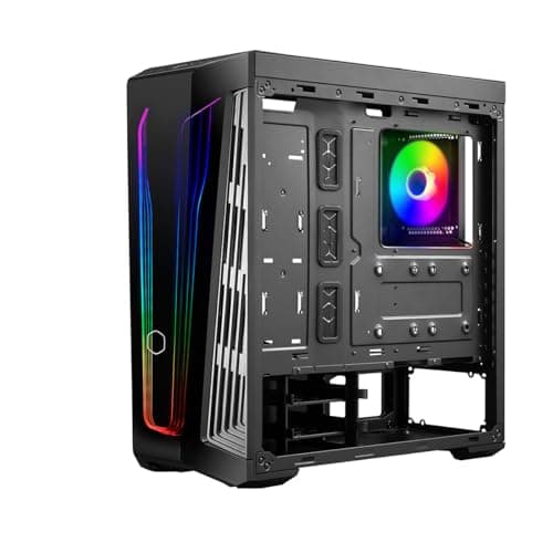 Cooler Master MasterBox 540 ATX Mid Tower Black Tempered Glass Side Panel image