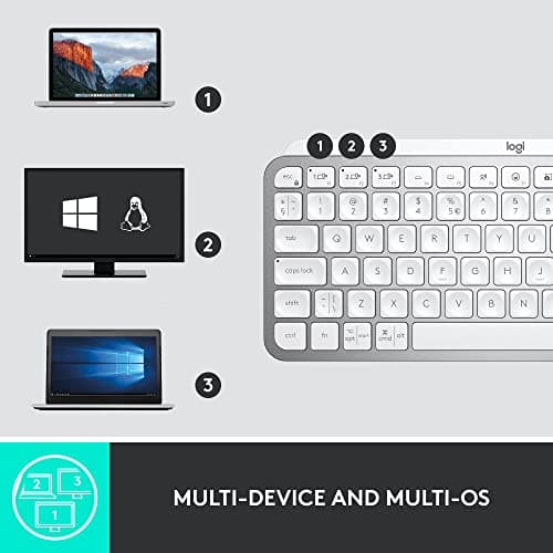 Logitech MX Keys Mini Bluetooth/Wireless/Wired for Business Mini Keyboard image
