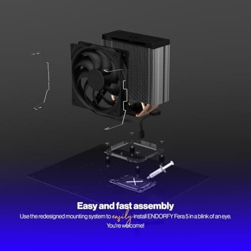 ENDORFY Fera 5 Air 155mm Black / Silver image