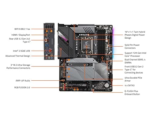 Gigabyte B660 AORUS Master DDR4 ATX image