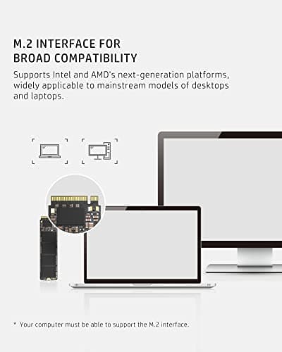 HP EX900 Plus 256GB SSD M.2-2280 PCIe 3.0 x4 NVMe image