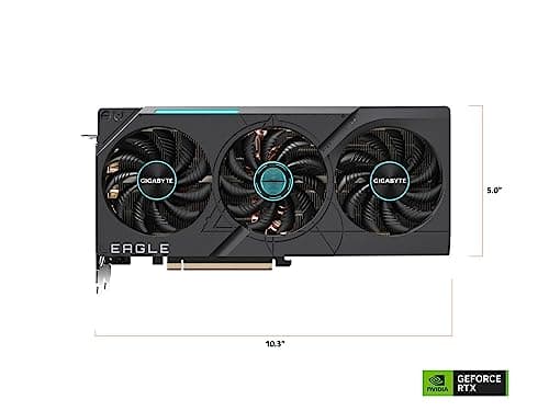 Gigabyte EAGLE OC Rev 2.0 GeForce RTX 4070 Ti 12GB GDDR6X Black image