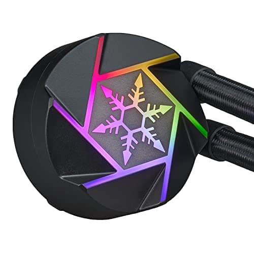 Silverstone VIDA Water 240mm SLIM 66.83 CFM Black image