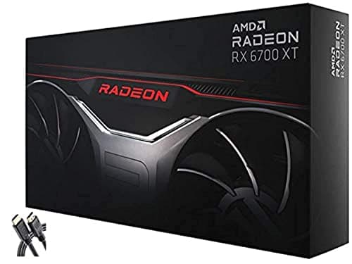 AMD Black / Silver Radeon RX 6700 XT 12GB GDDR6 image