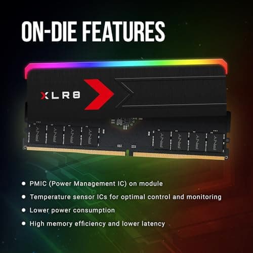 PNY XLR8 Gaming RGB DDR5-6400 CL36 32GB (2x16GB) image