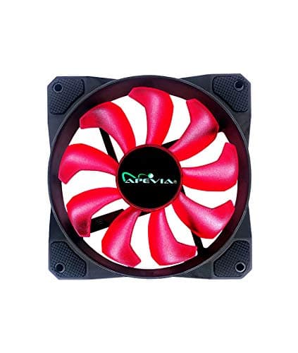Apevia Cosmos CO312L-RD 120mm Black Red LED 3-Pack image