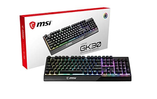 MSI Vigor GK30 RGB Wired Gaming Keyboard image