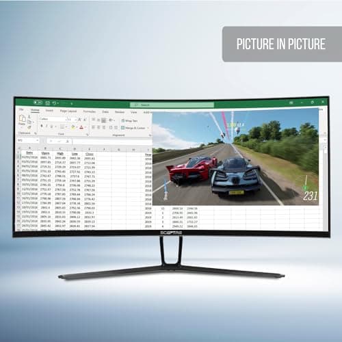 Sceptre C355W-3440UN 35" 3440x1440 100Hz VA Curved Monitor image