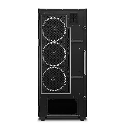 SHARKOON REV300 ATX Full Tower Black with Tempered Glass Side Panel and Front Panel USB: USB 3.2 Gen 2 Type-C, USB 3.2 Gen 1 Type-A, USB 2.0 Type-A image