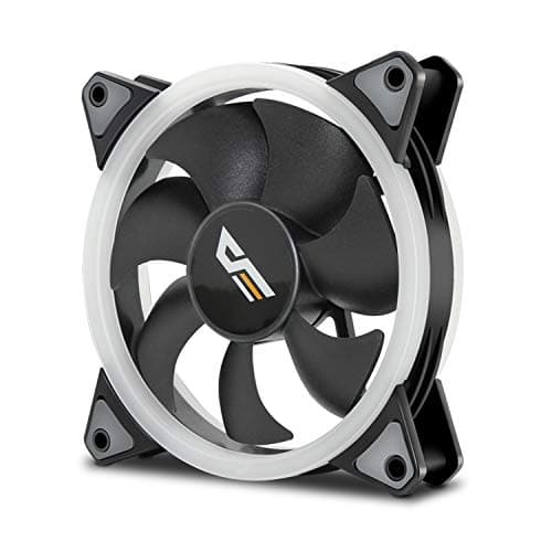 darkFlash Aurora DR12 PRO 120mm Black 20.34 CFM Addressable RGB 5-Pack image