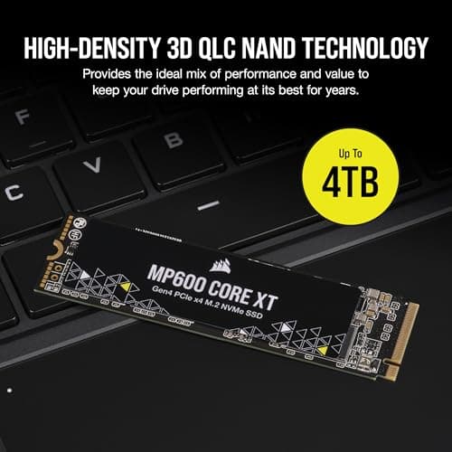 Corsair MP600 CORE XT R2 1TB SSD M.2-2280 PCIe 4.0 X4 NVMe image