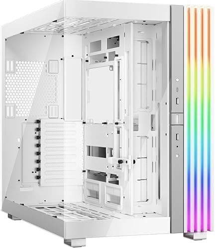 be quiet! Light Base 900 DX ATX Full Tower White with Tempered Glass Side Panel and USB 3.2 Gen 2 Type-C and USB 3.2 Gen 1 Type-A image