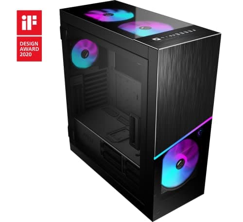 MSI MPG SEKIRA 500X ATX Mid Tower Black Tempered Glass Side Panel image