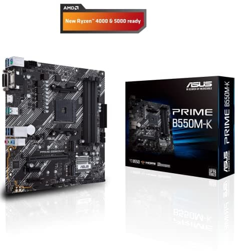 Asus B550 PRIME B550M-K AM4 DDR4 Micro ATX image