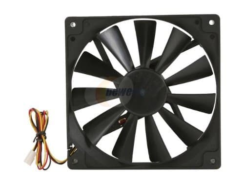 Evercool FAN-EC1425L12EA 140mm Black 68.23 CFM 1-Pack image