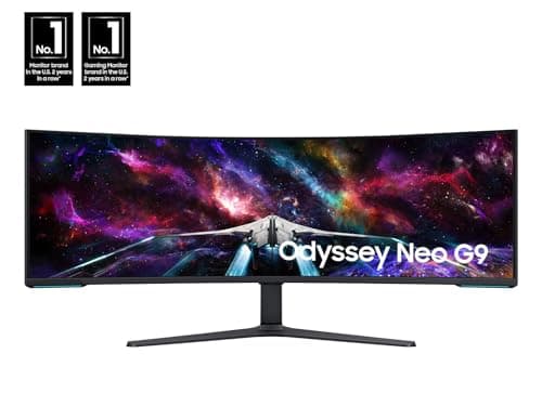 Samsung Odyssey Neo G95NC 57" 7680 x 2160 240Hz VA Curved Monitor image