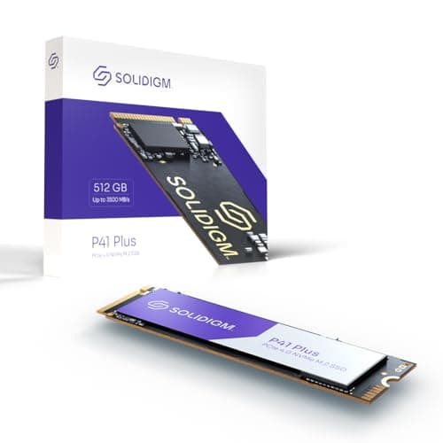 Solidigm P41 Plus 500GB SSD M.2-2280 PCIe 4.0 NVMe image