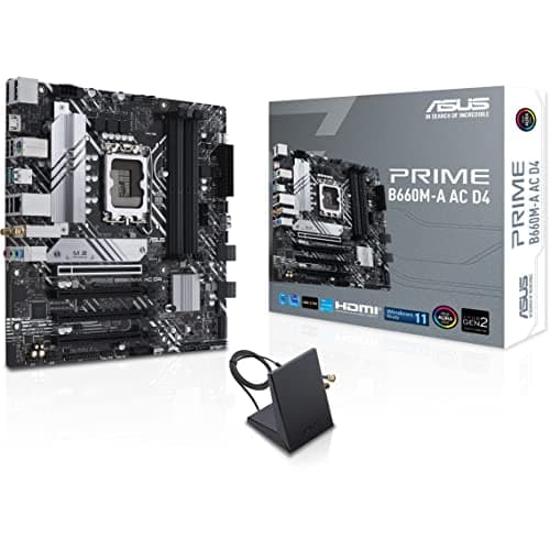 Asus B660 PRIME M-A AC D4 DDR4 Micro ATX image