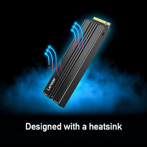 Lexar NM790 with Heatsink 2TB SSD M.2-2280 PCIe 4.0 x4 NVMe image