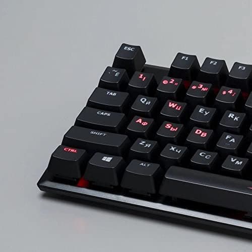 HP HyperX Alloy FPS RGB Wired Kailh Silver Speed Gaming Keyboard image