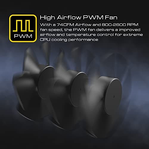 GAMDIAS BOREAS E1 Air 154mm 70.2 CFM Black / Silver image