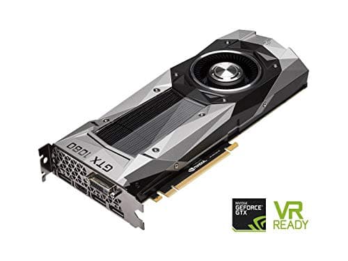 NVIDIA Founders Edition GeForce GTX 1080 8GB GDDR5X Black / Silver image