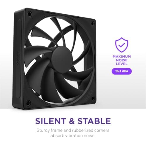 NZXT F120Q (2024) 120mm Black PWM 1-Pack image