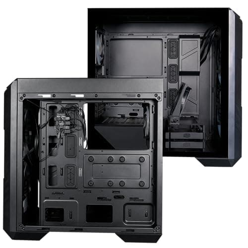 Cooler Master HAF 500 ATX Mid Tower Black Tempered Glass Side Panel image