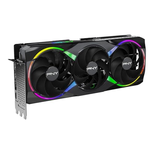 PNY GeForce RTX 5090 EPIC-X RGB OC 32GB GDDR7 Black image