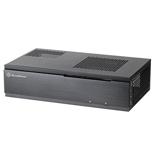 Silverstone ML06B HTPC Black with USB 3.2 Gen 1 Type-A Front Panel main image