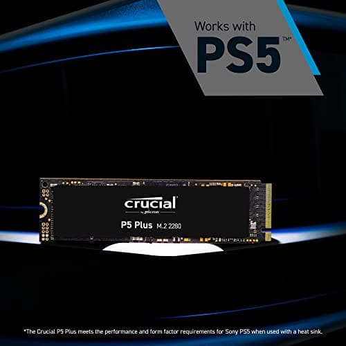 Crucial P5 Plus 2TB M.2-2280 SSD PCIe 4.0 x4 NVMe image